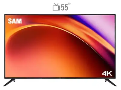 تلویزیون ال ای دی سام مدل 55CU7550 هوشمند 4k سایز 55 اینچ